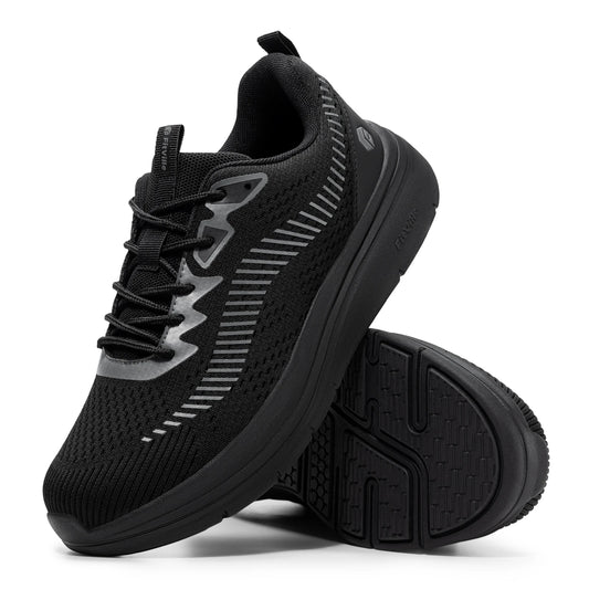 Fitville Men's Wide Orthopedic Walking Sneakers
