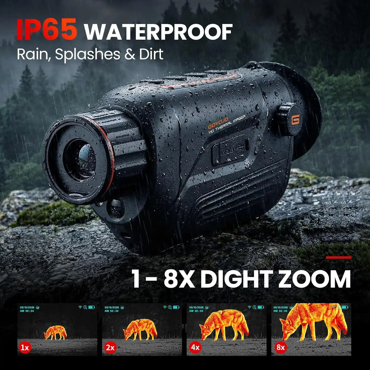 Goyojo G325 8X Thermal Imaging Night Vision Monocular