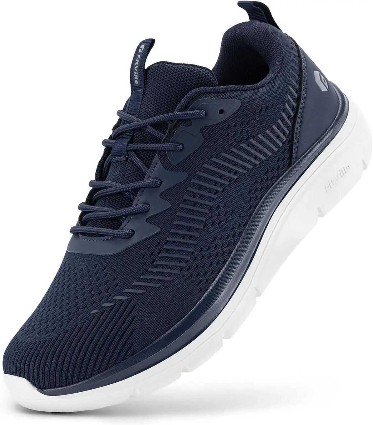 Fitville Men's Wide Orthopedic Walking Sneakers