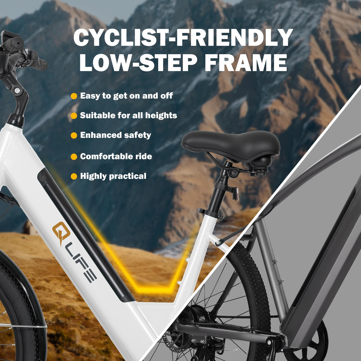 Qlife Cityone 2.0 Electric Bike For Adults