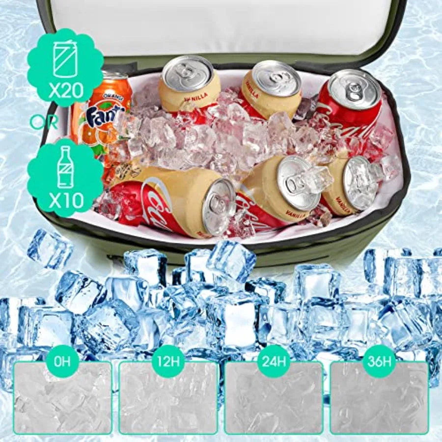 Kayak Seat Back Cooler Waterproof Portable Ice Chest