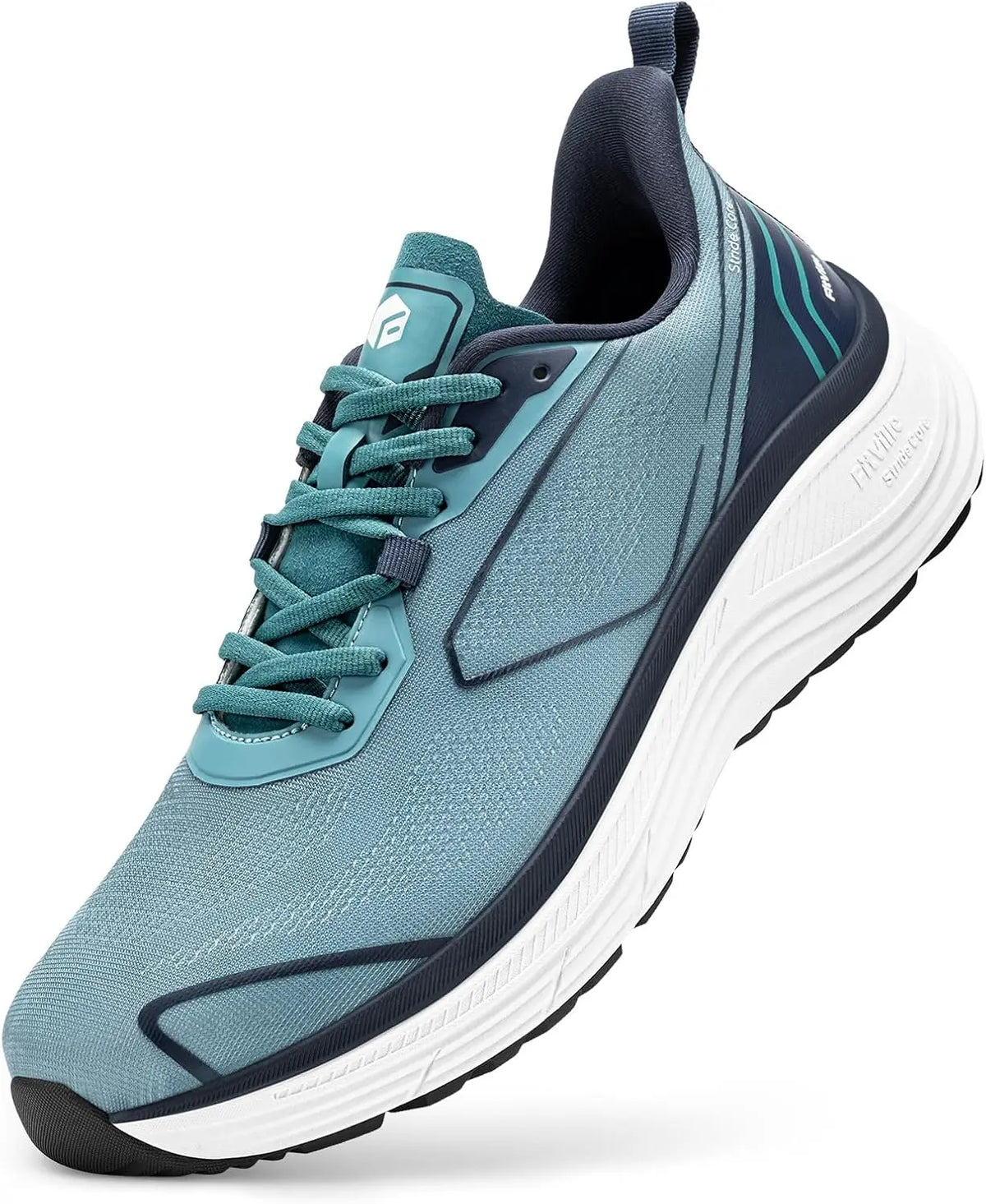 Fitville Men Wide Fit Running Shoes With Arch Support