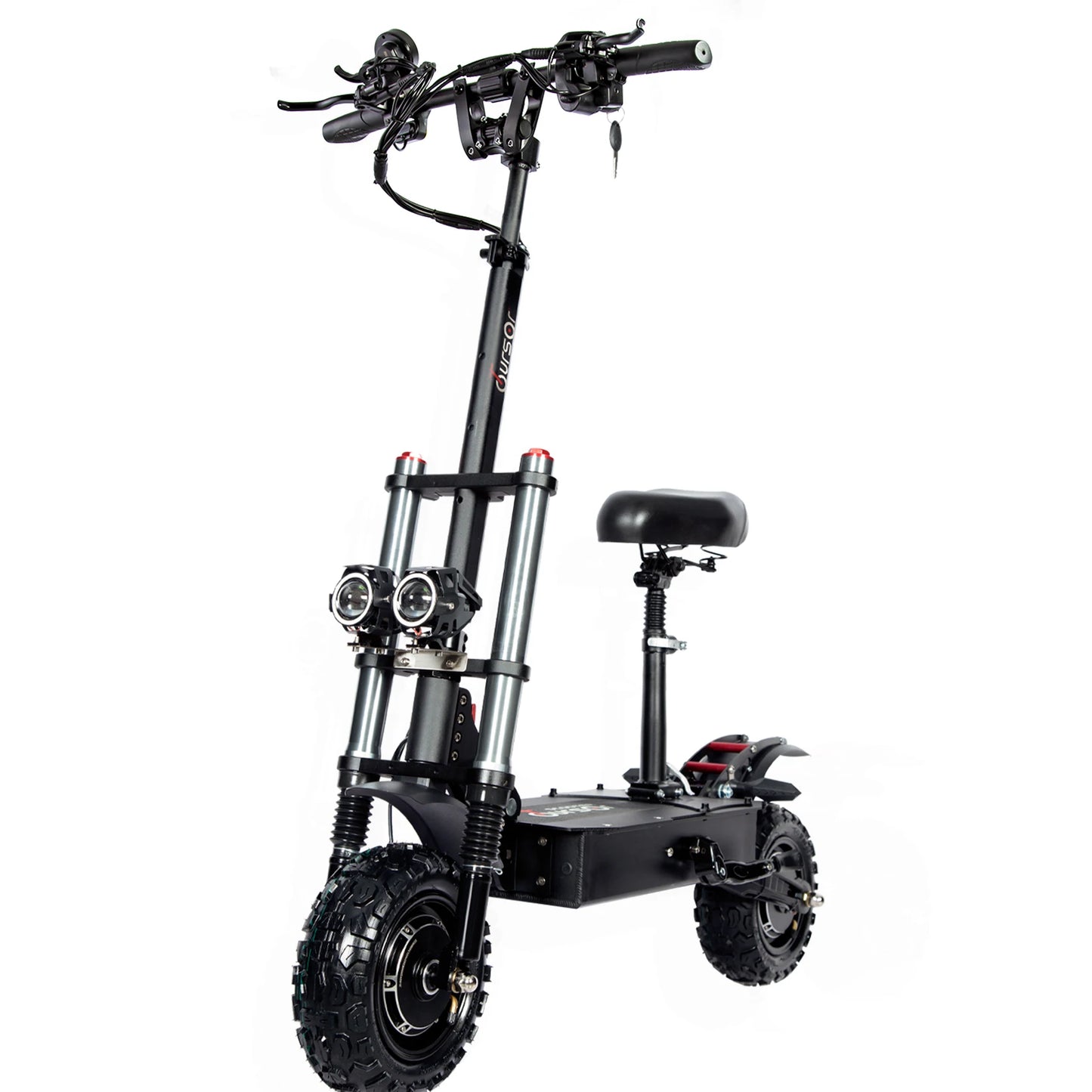 6000W 60V 40Ah Dual Motor Folding Electric Scooter Off Road