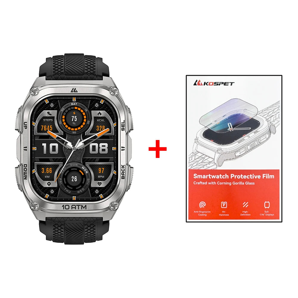 KOSPET Tank M4 Smartwatch GPS 10ATM Waterproof