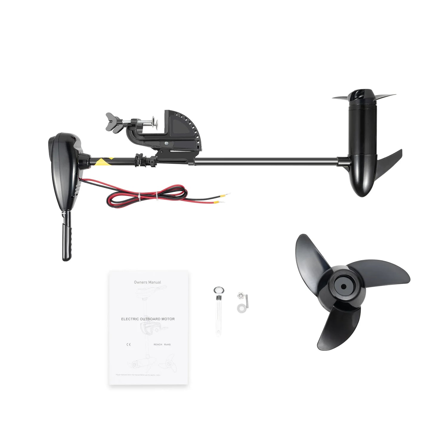 Electric Trolling Outboard Motor 80 Lbs Thrust 12V