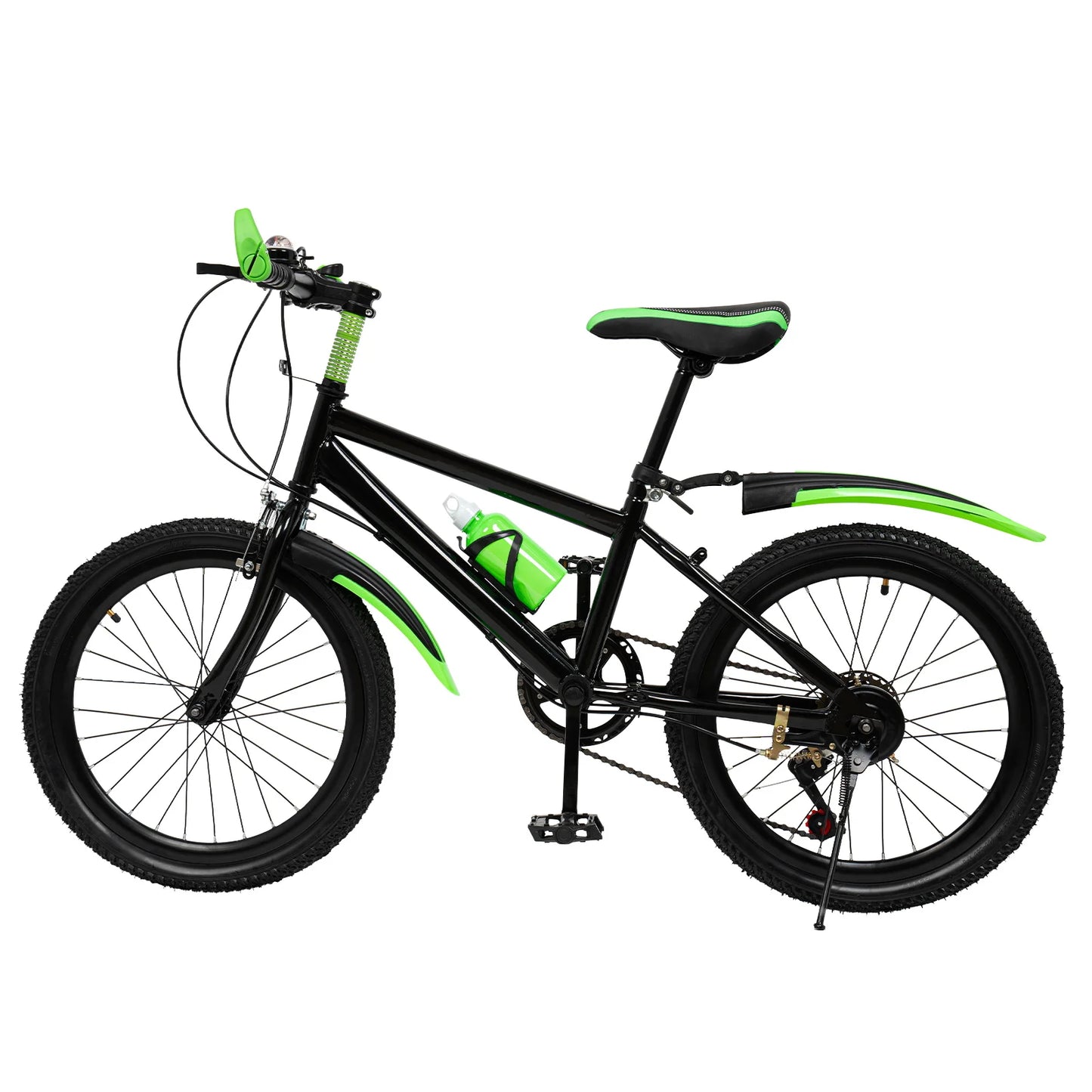 Kids Mountain Bike With Dual Brakes Adjustable
