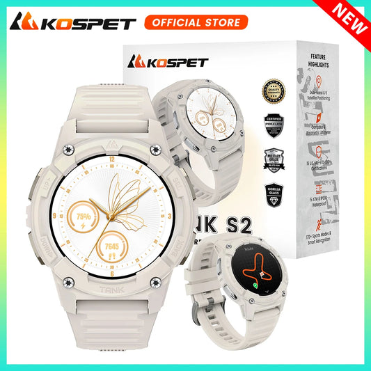KOSPET Tank S2 GPS Smartwatch For Women AMOLED IP69K
