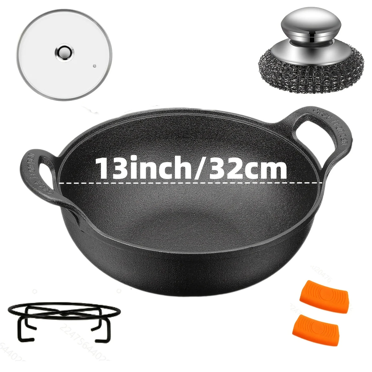 AEDG Nonstick Skillet Cookware Set