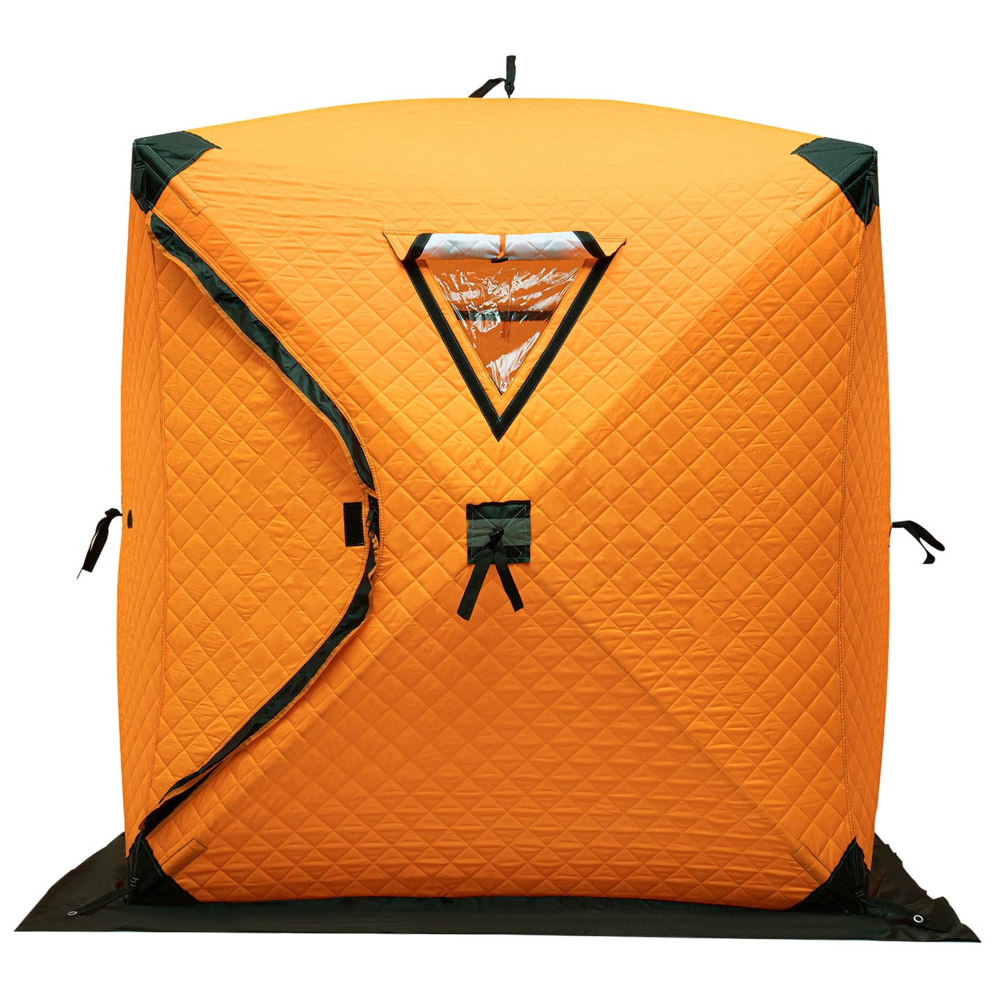 Outdoor Ice Fishing Tent, Portable Fishing Shelter Snow Tent, Pop Up Travel Tent,  Multifunctional Camping Supplies 210D Oxford Cloth for Parks,Backyards, Snowfields