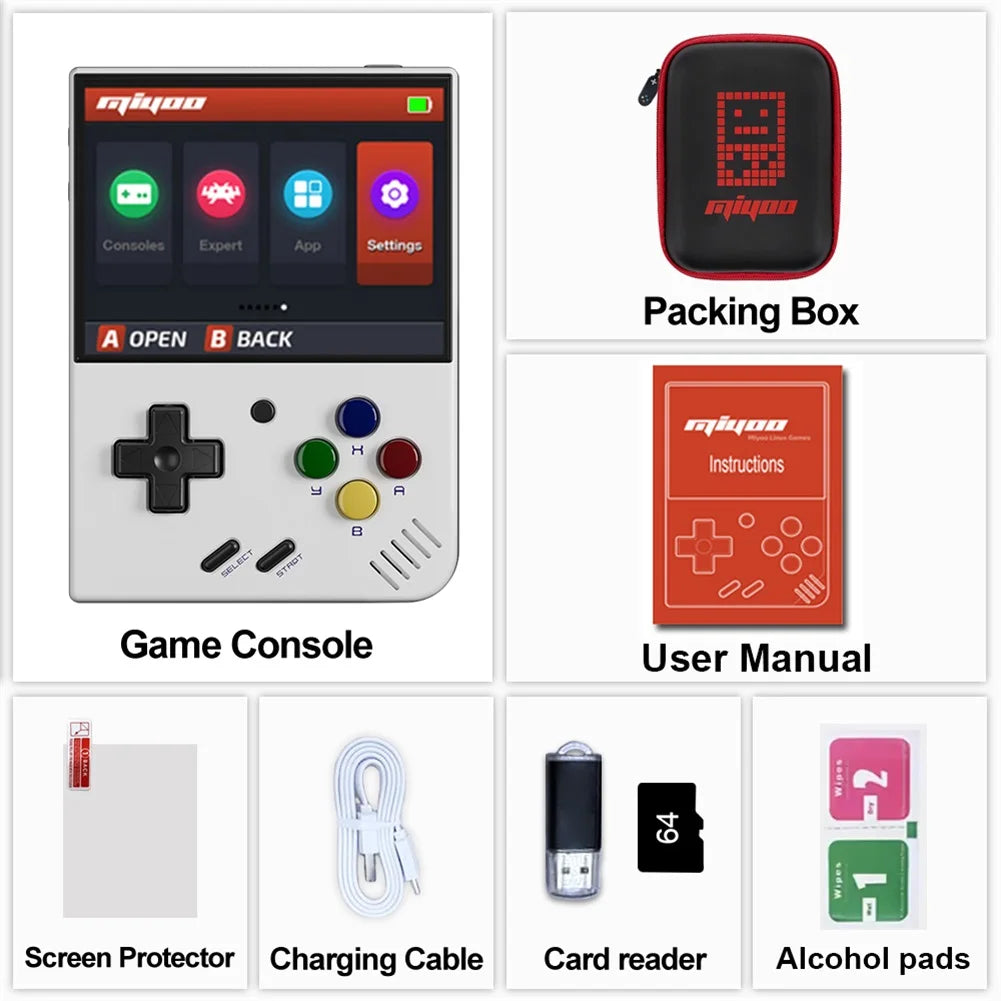MIYOO Mini Plus Handheld Console With IPS Screen