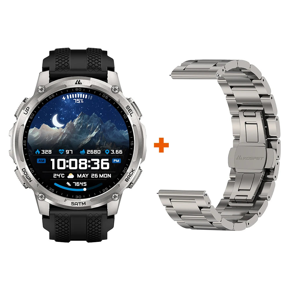 Kospet Tank T4C Smartwatch Outdoor Rugged GPS