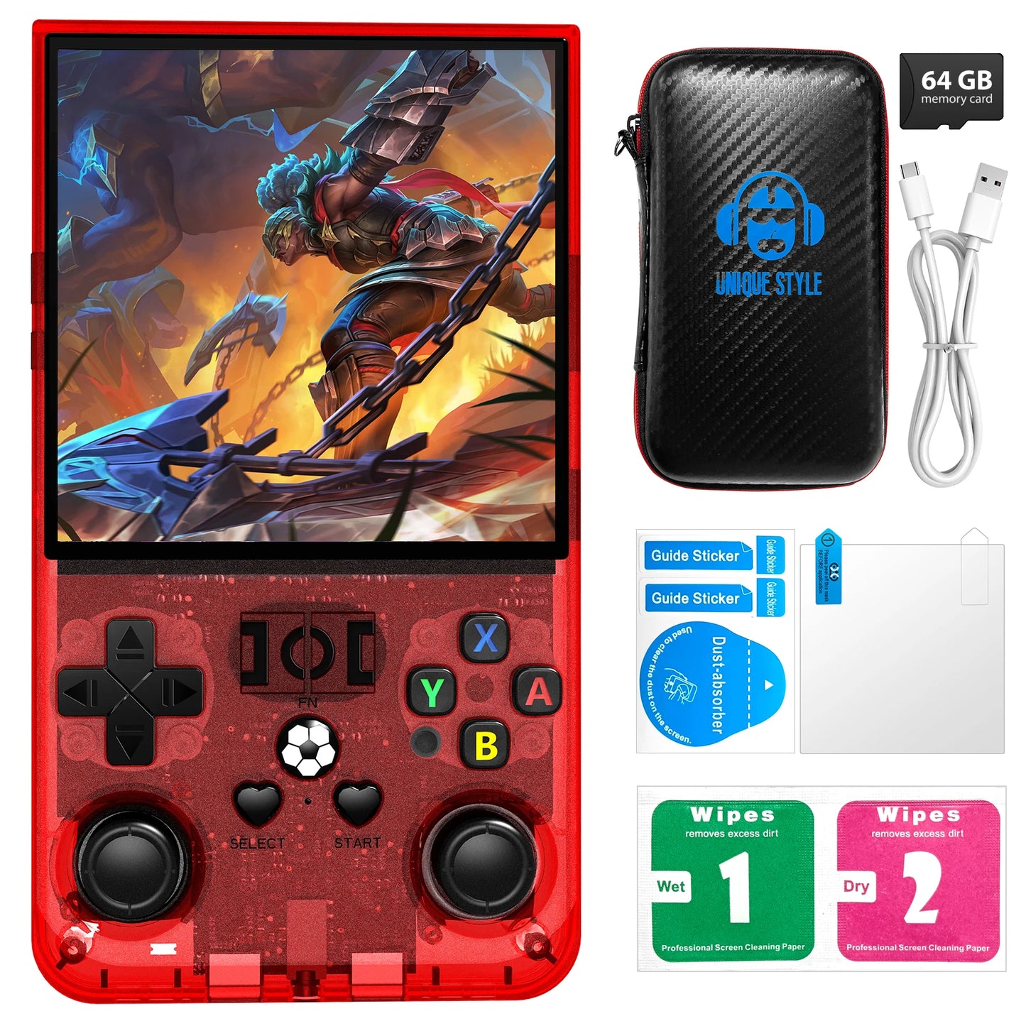 AISLPC R36Max Handheld Game Console Open Source RK3326 Chip