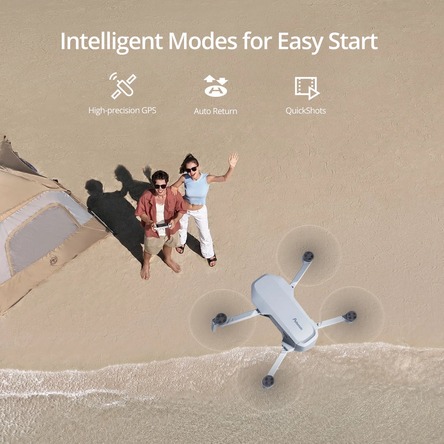 Potensic C0 Mini Drone With 3 Axis Gimbal 4K Camera