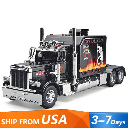 Modelgt Peterbilt 389 Diecast Truck With Lights And Sound