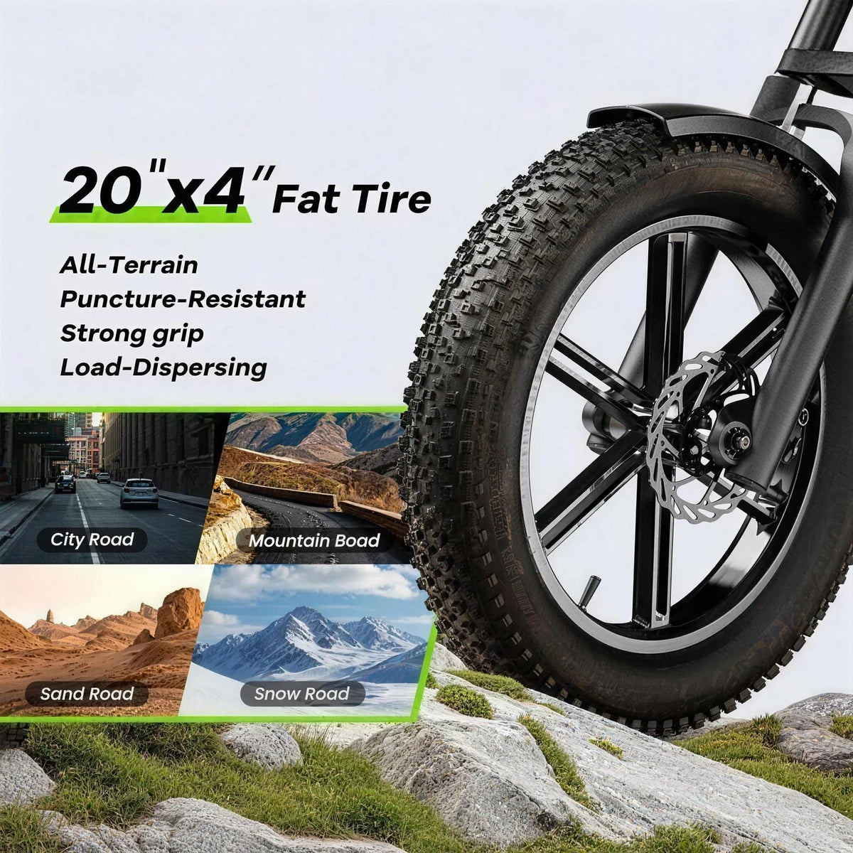 Cybervelo 1000W Electric Fat Tire Dirt Bike