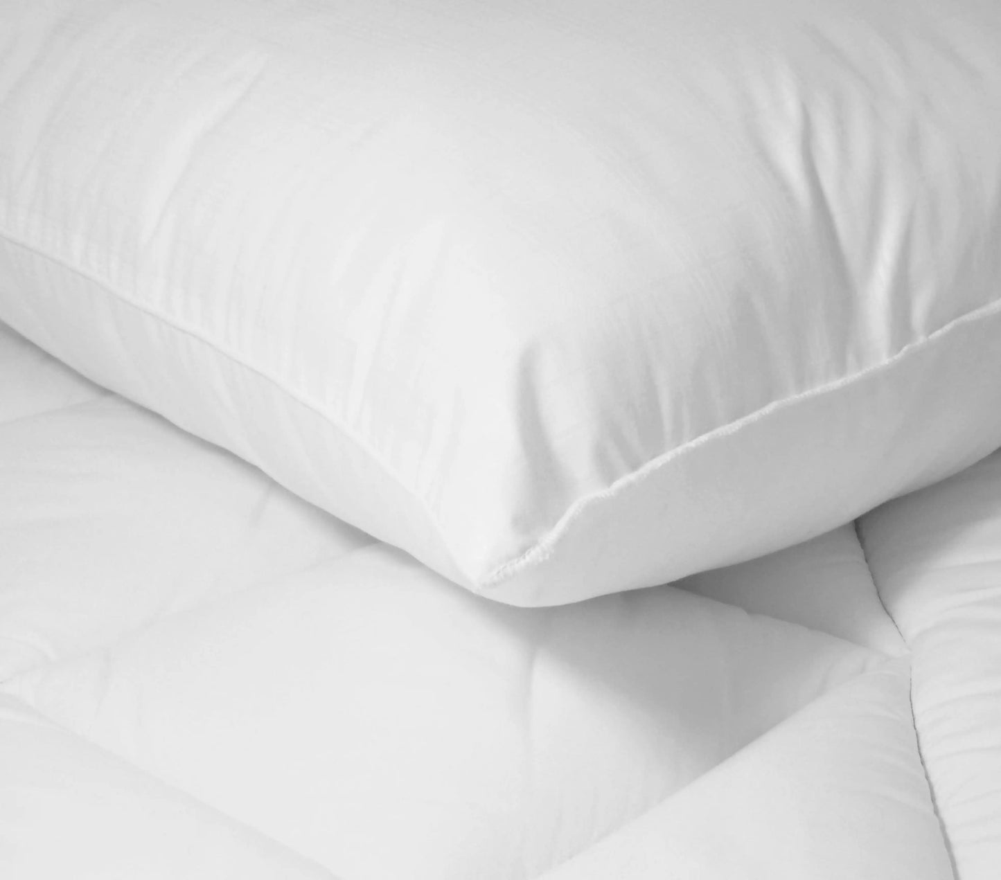 (2 pack) Comfort Complete Bed Pillow, Standard/Queen