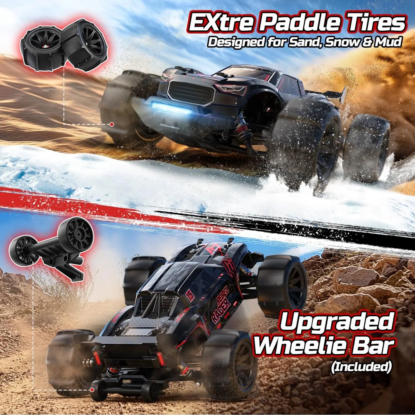 Brushless 4WD Off Road RC Truggy Waterproof