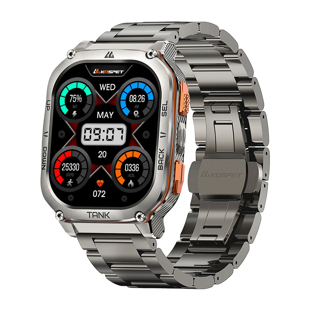 KOSPET Tank M3 Ultra AMOLED GPS Smartwatch For Men