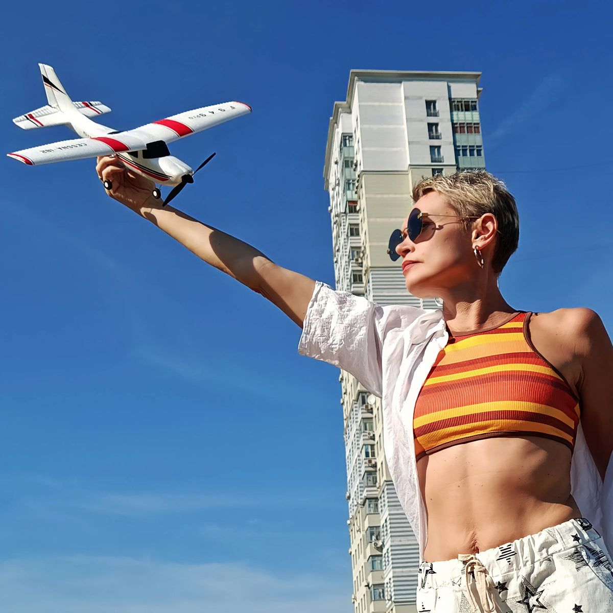WLtoys F949 RC Airplane With Gyroscope