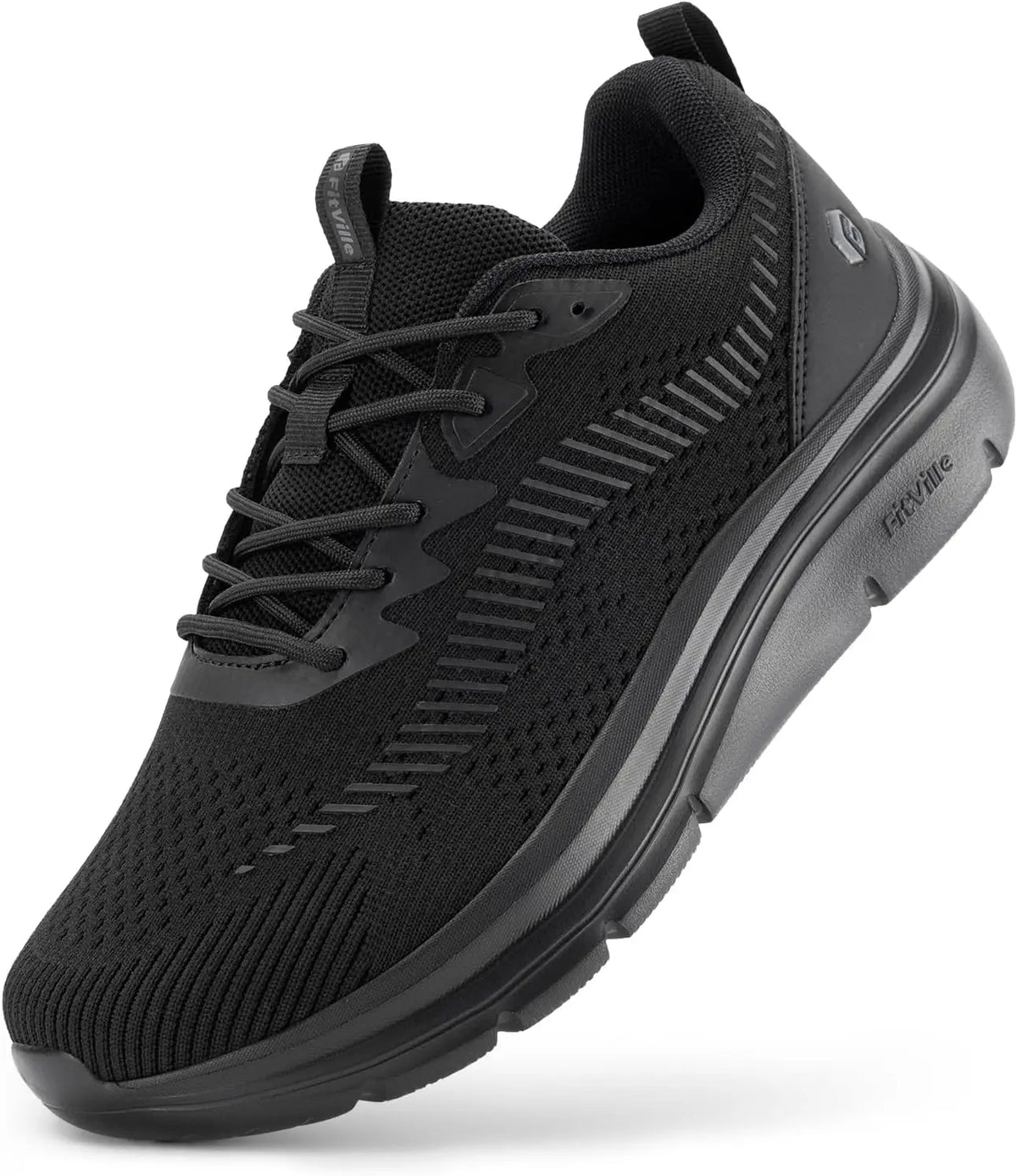 Fitville Men's Wide Orthopedic Walking Sneakers