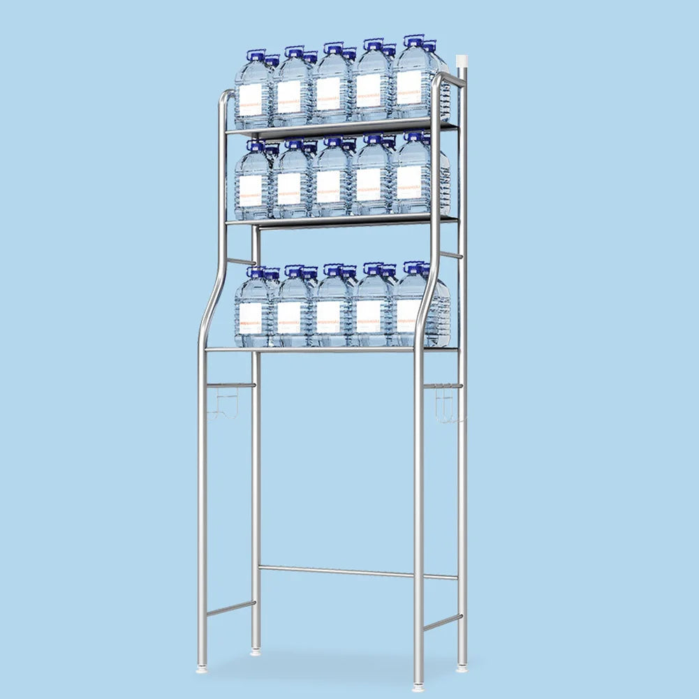 Studyset Over Toilet Storage Shelf 2-Tier Freestanding Metal