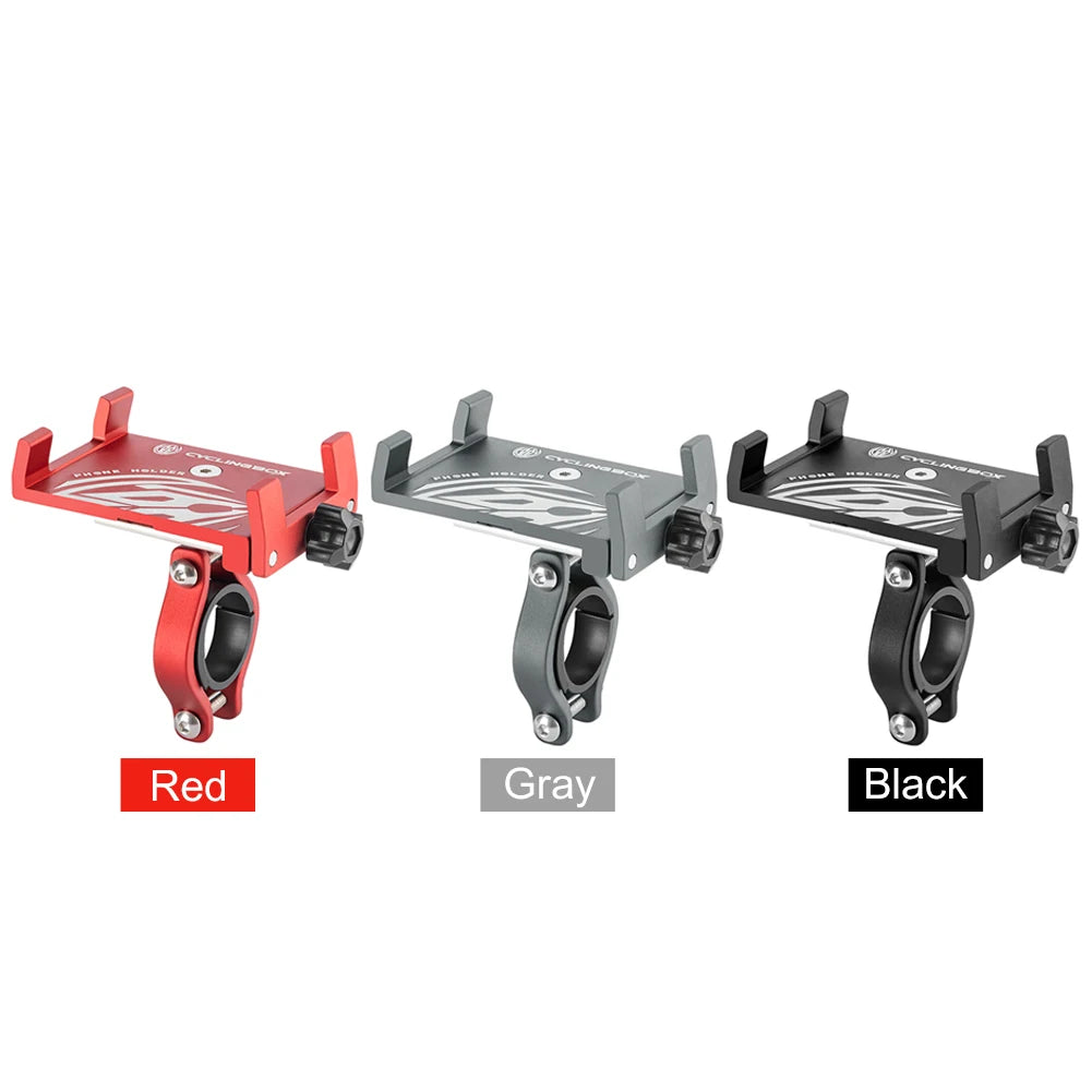 Shunmaii Bike Phone Holder Aluminum Handlebar Mount