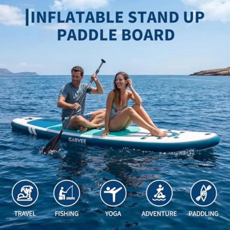Inflatable Stand Up Paddle Board PVC Ultra Stable Design