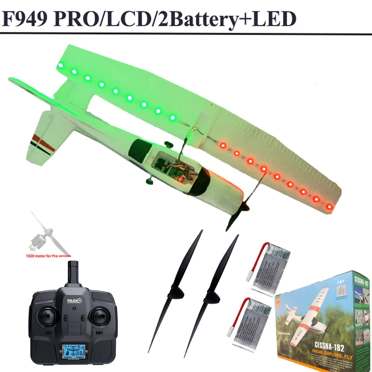 WLtoys F949 RC Airplane With Gyroscope