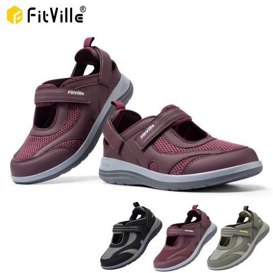 Fitville Women's Mary Jane Casual Sandals