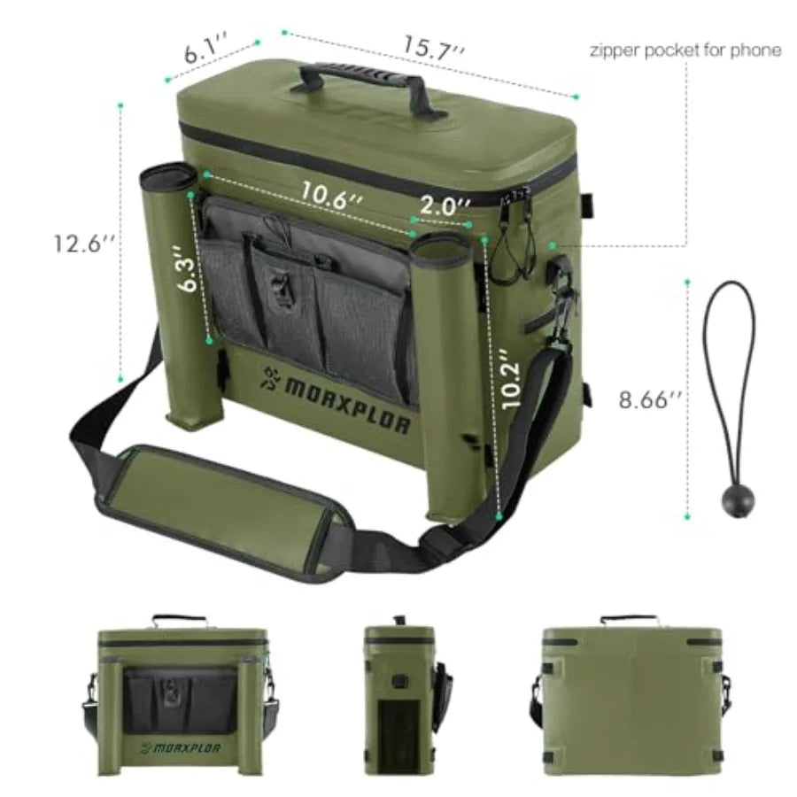 Kayak Seat Back Cooler Waterproof Portable Ice Chest