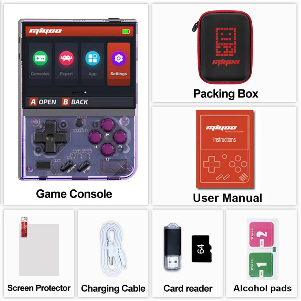MIYOO Mini Plus Handheld Console With IPS Screen