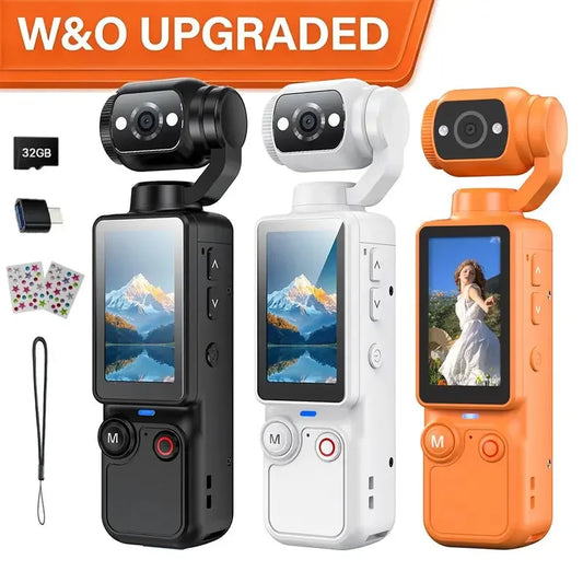 WO Portable 1MP Camera 4K Video And 16x Zoom