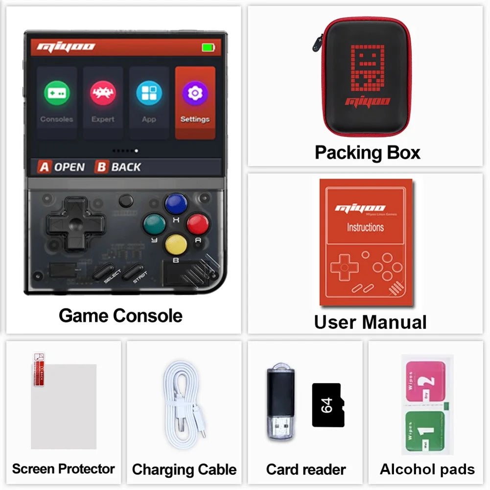 MIYOO Mini Plus Handheld Console With IPS Screen
