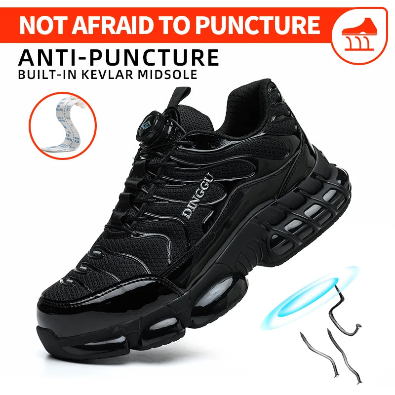 Men's Lightweight Steel Toe Safety Shoes