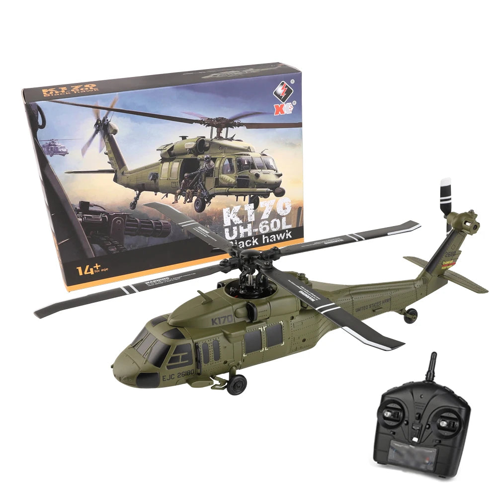 Wltoys UH-60L Brushless 4 Channel RC Helicopter