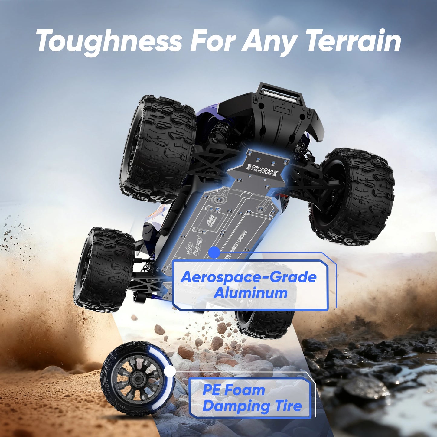 MT14R PT14R 1:14 3600KV 2200Mhz Lithium Battery RC Truck 4X4 Remote Control [Special Price] 30% Local Ship Rc Cars JIUSI