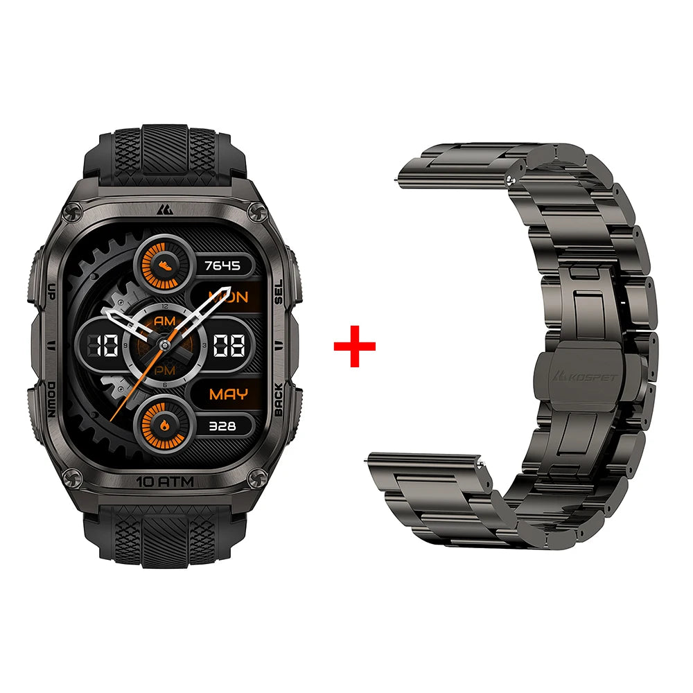 KOSPET Tank M4 Smartwatch GPS 10ATM Waterproof