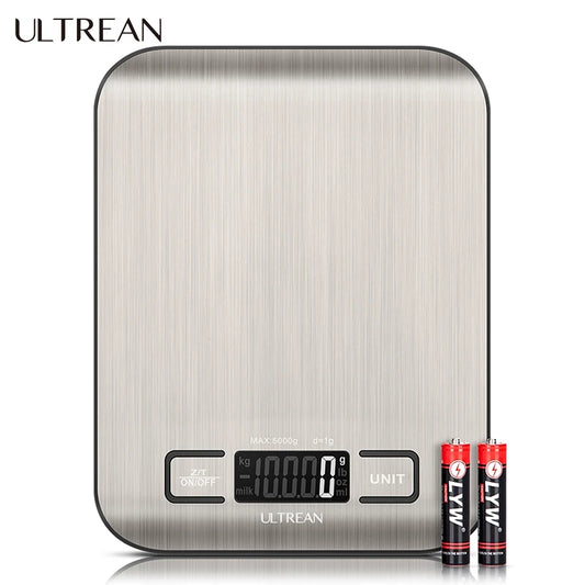 Ultrean Digital Kitchen Scale 5000g 1g LCD Display
