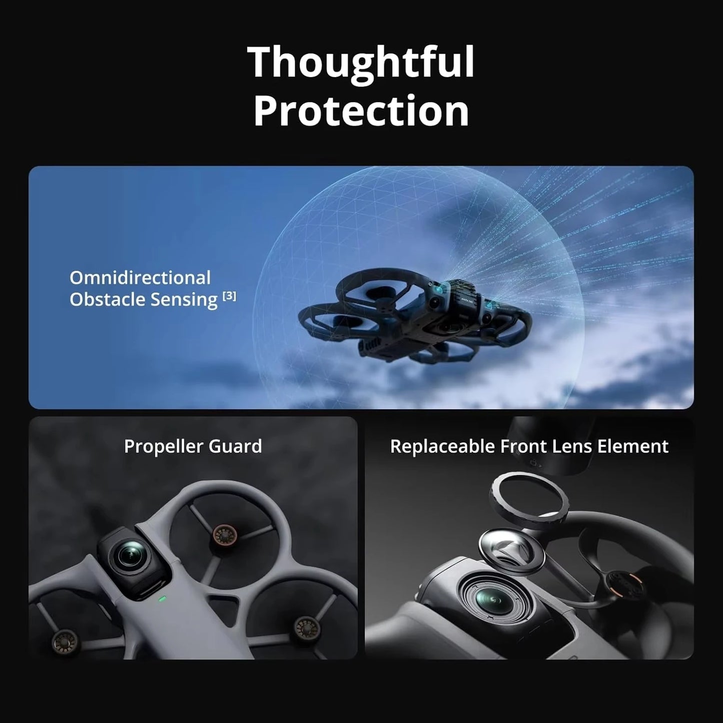 DJI Avata 360 Drone With Dual Lenses And 8K Imaging