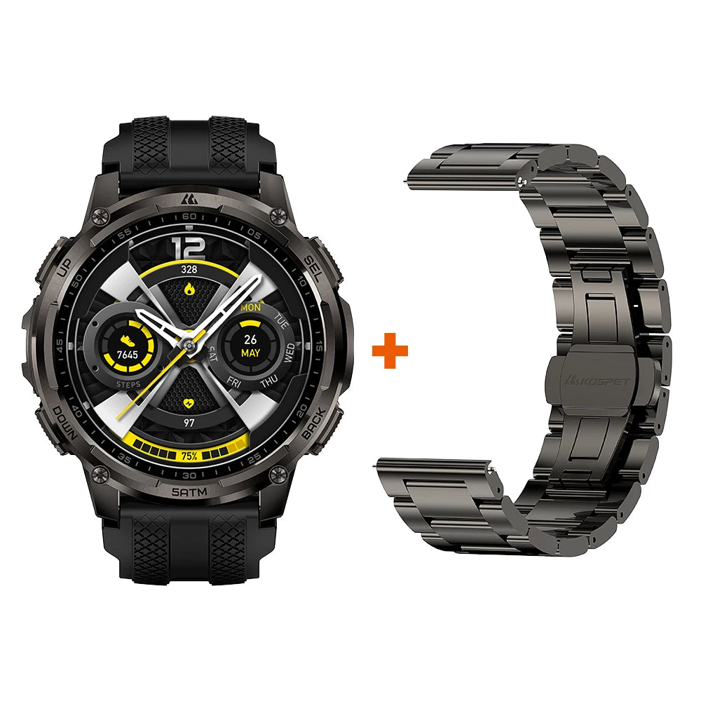 Kospet Tank T4C Smartwatch Outdoor Rugged GPS