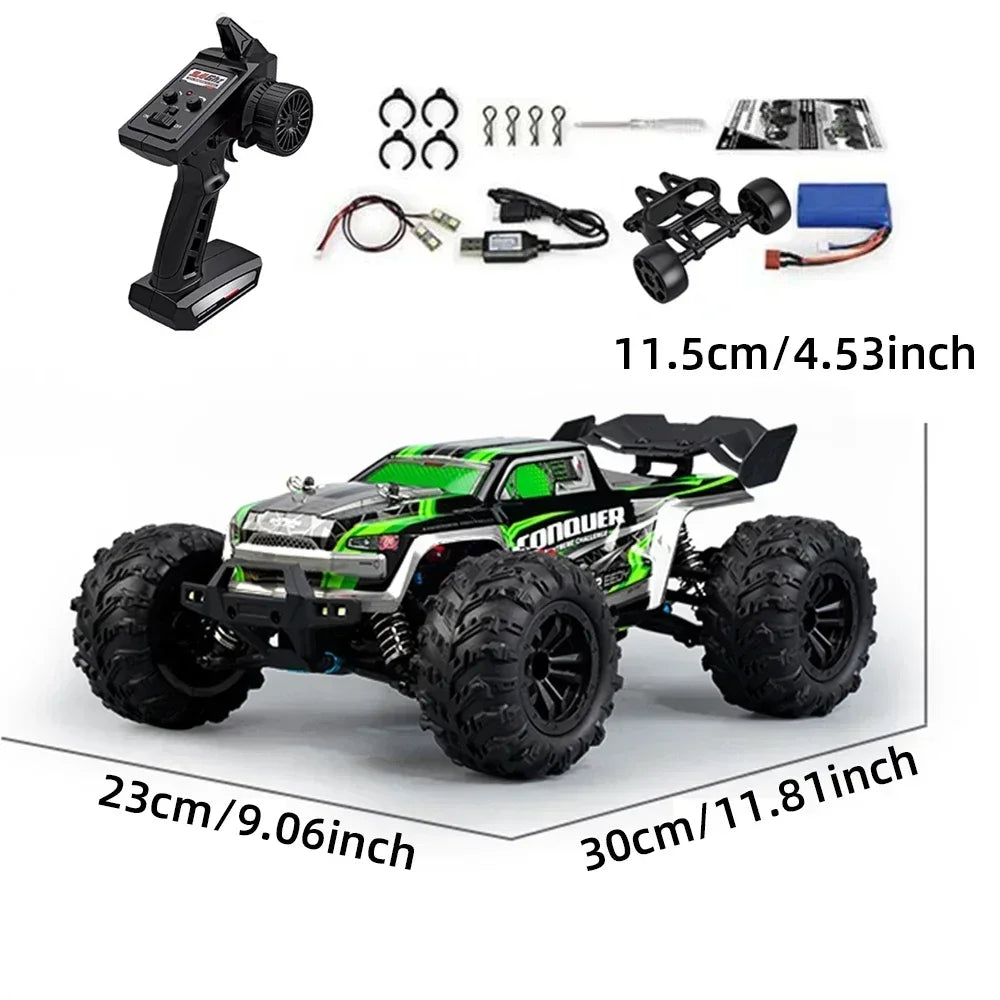 2025 New 1:16 Scale Large RC Cars 50km/h High Speed RC Cars Toys for Boys Remote Control Car 2.4G 4WD Off Road Monster Truck