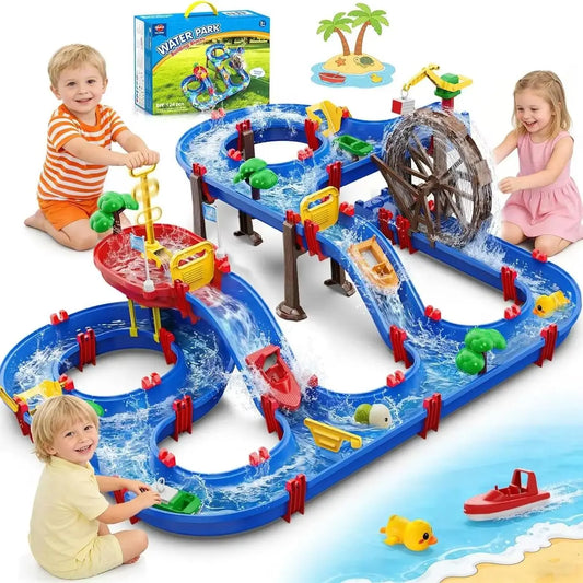 VATOS Outdoor Water Wheel Table Playset