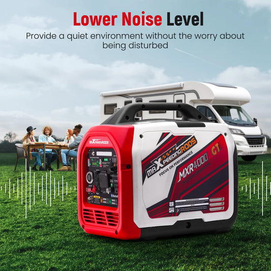 Maxpeedingrods 4kW Dual Fuel Inverter Generator Bluetooth
