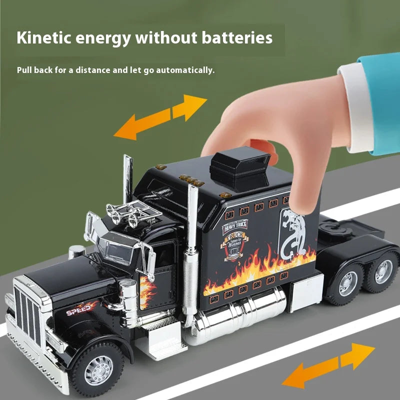 Modelgt Peterbilt 389 Diecast Truck With Lights And Sound