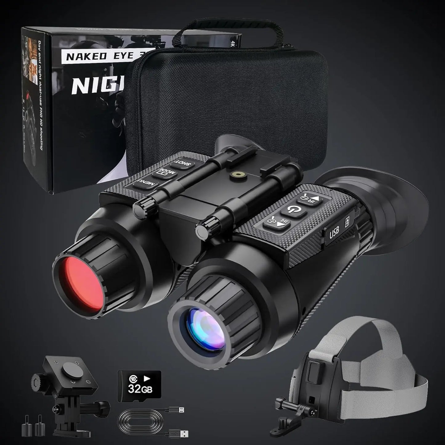 GOYOJO Night Vision Goggles 8X Digital Zoom
