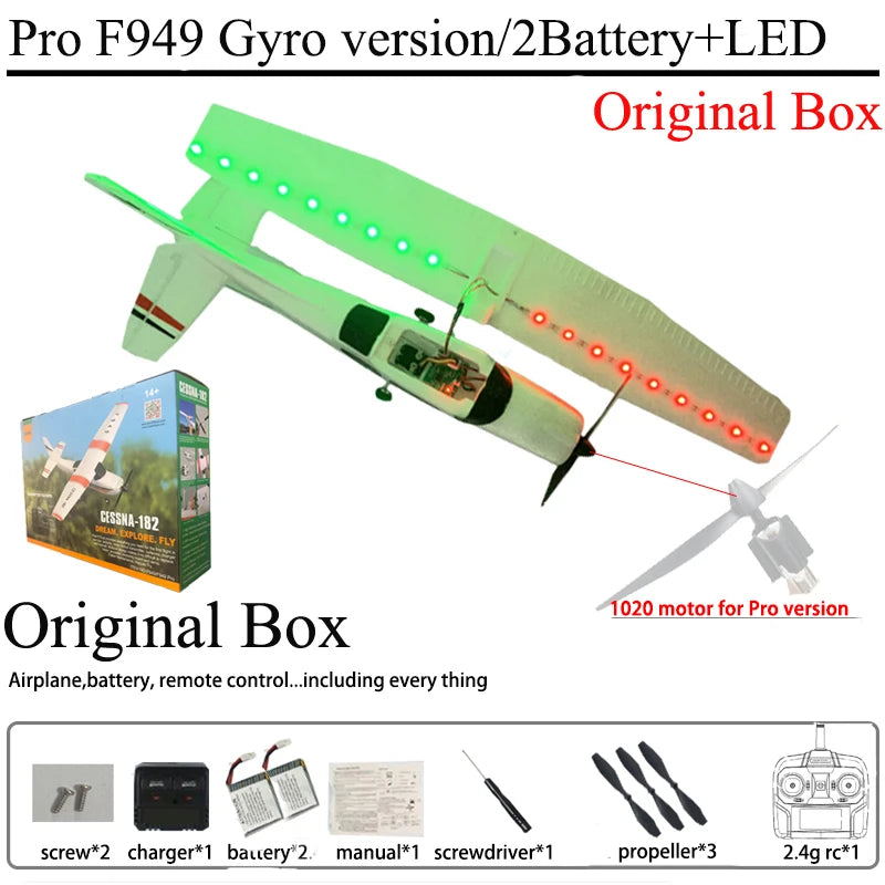 WLtoys F949 RC Airplane With Gyroscope