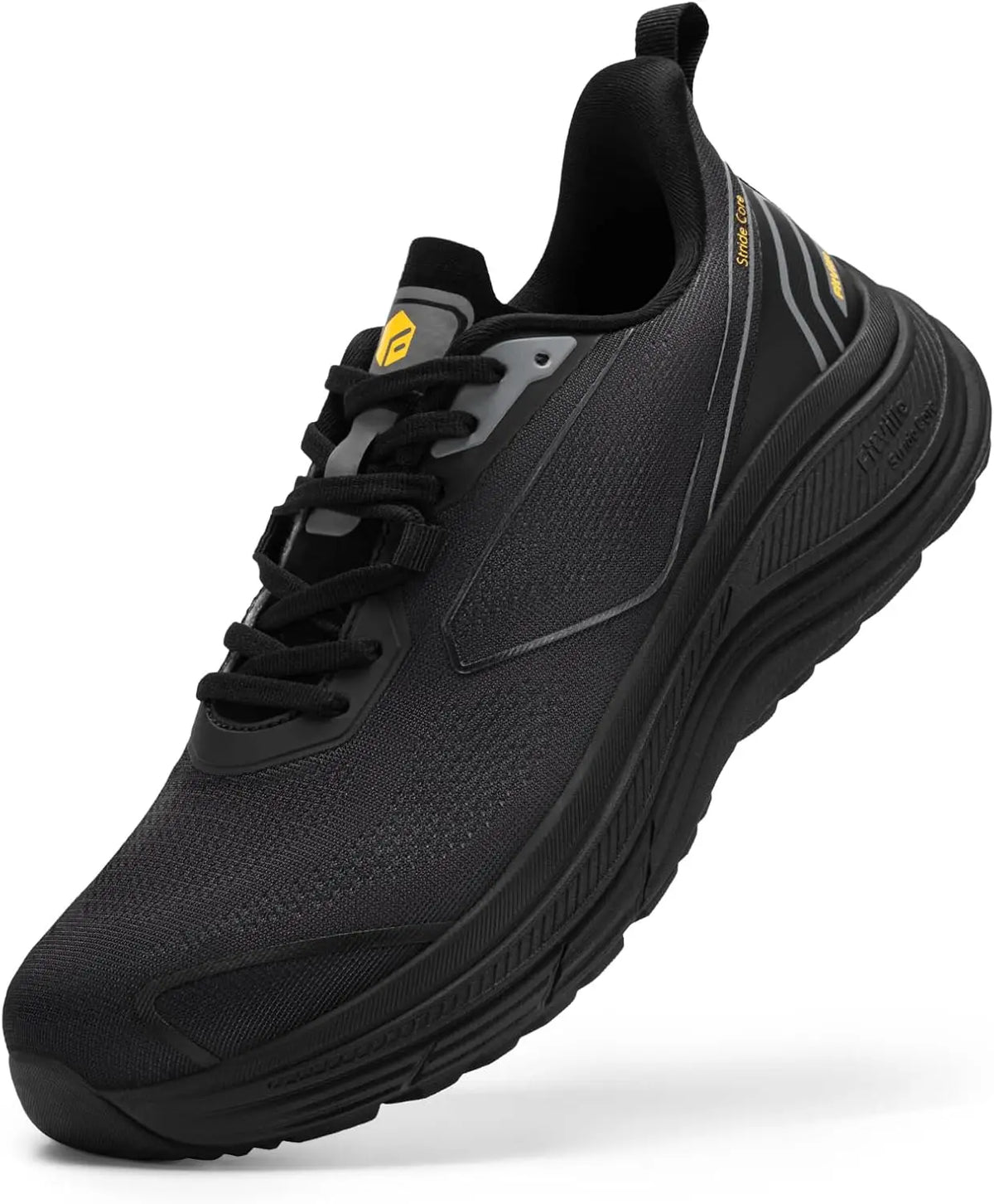 Fitville Men Wide Fit Running Shoes With Arch Support