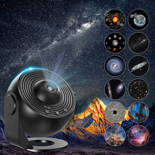 Mexllex Galaxy Star Projector 13In1 LED Night Light