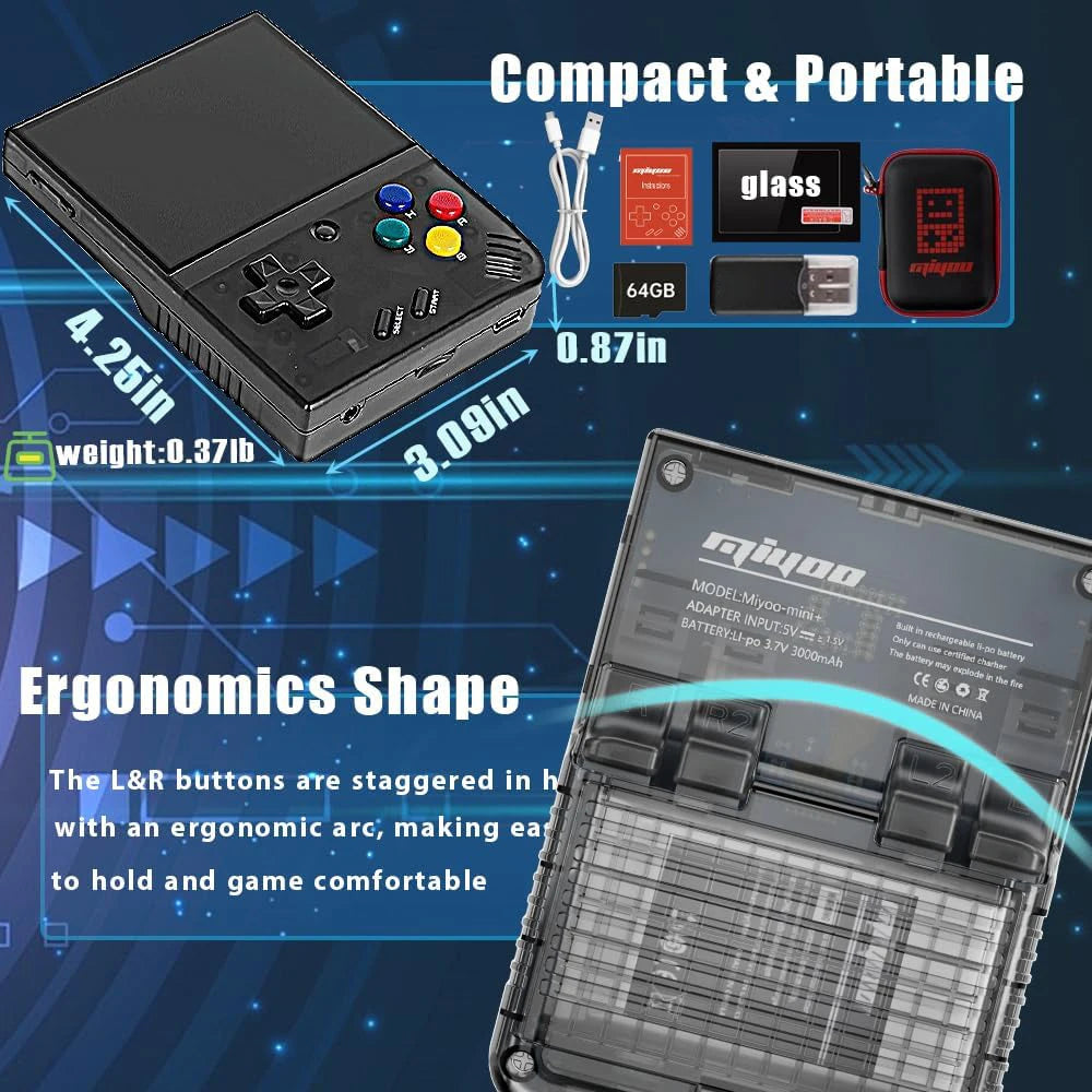 MIYOO Mini Plus Handheld Console With IPS Screen