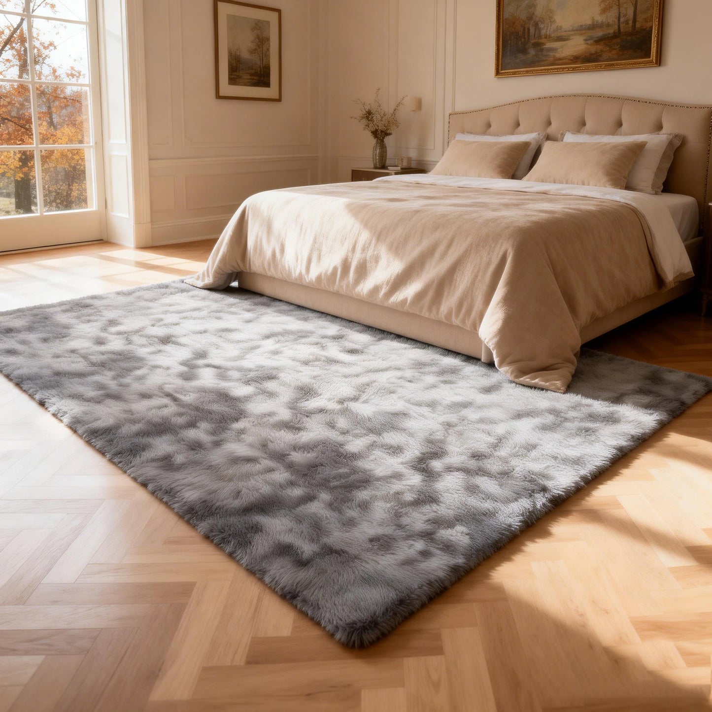 Ultra Soft Shag Rug For Living Room Decor And Bedroom